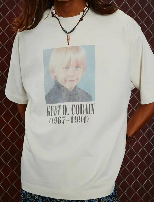 SOD YOUNG COBAIN BOXY FIT T-SHIRT