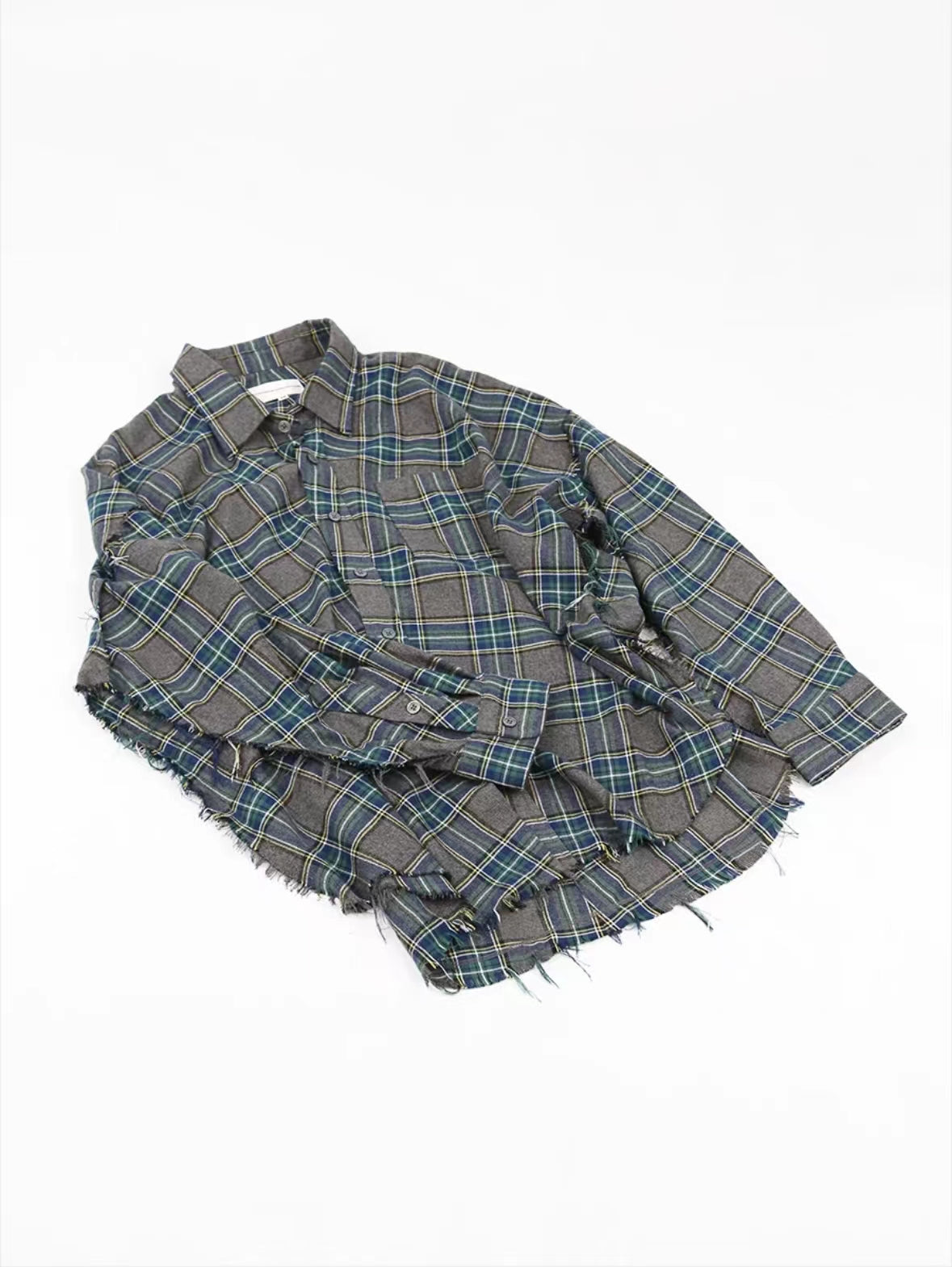 SOD OVERSIZED CHECKERED SHIRT